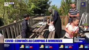 Wimereux: une famille confinée au camping