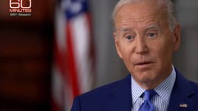 Joe Biden interviewé par la chaîne américaine CBS pour l'émission "55 minutes", diffusé le 18 septembre 2022.