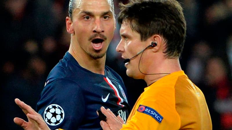 Zlatan et les arbitres, toute une histoire.