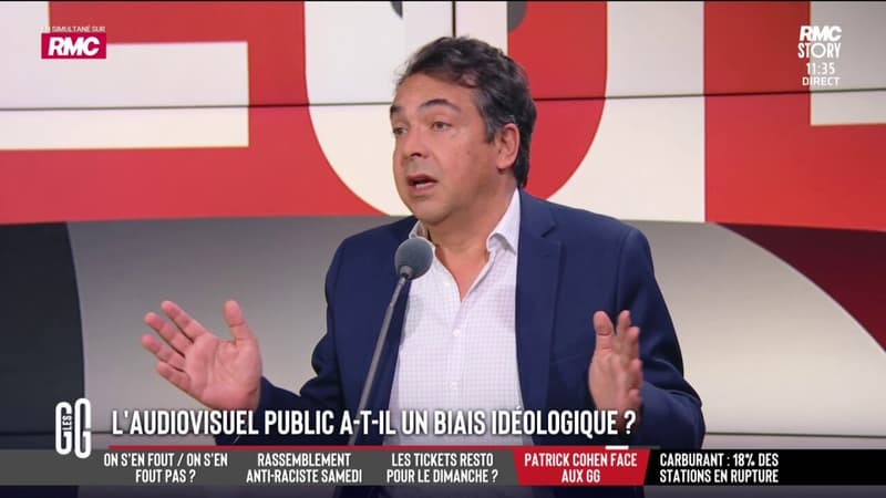 "CNews est hors-la-loi", dénonce le journaliste Patrick Cohen dans les GG