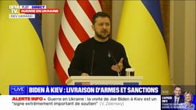 Ukraine: Zelensky évoque "des négociations très fructueuses" avec Biden