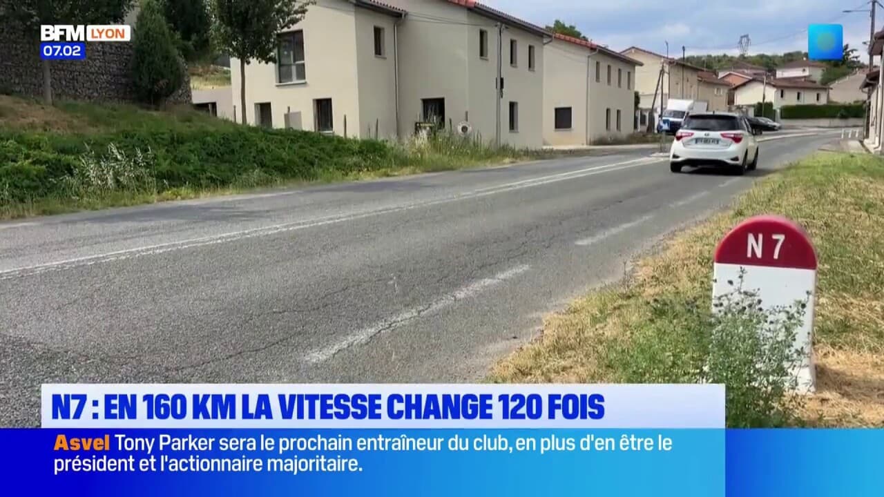 Nationale 7: Kilometre Başına En Çok Hız Limiti Değişikliği Olan Yol