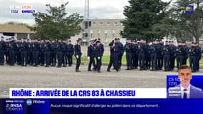 Rhône: la CRS 83 installée dans ses locaux à Chassieu