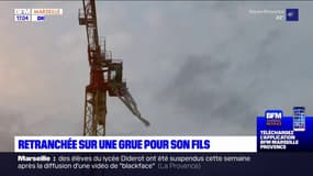 Bouc-Bel-Air: une mère est montée sur une grue pour dénoncer les conditions d'hospitalisation de son fils autiste