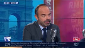 Edouard Philippe: "Les taxes sur le carburant augmenteront le 1er janvier. On a fixé un cap et on va tenir ce cap."