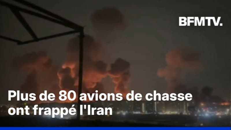 Iran: Israël affirme que plus de 80 avions de chasse ont frappé Téhéran et le centre du pays