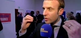 Macron persiste, "la vie d'un entrepreneur est de prendre tous les risques"