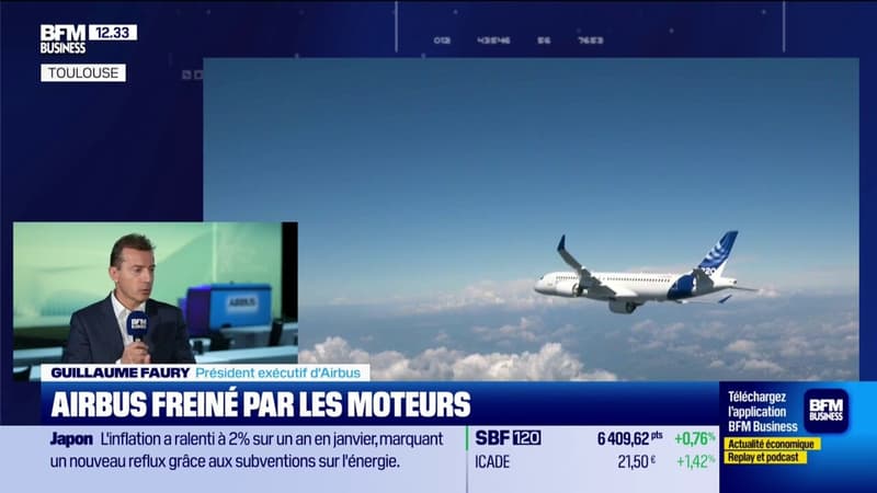 Airbus freiné par les moteurs