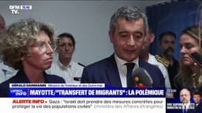 Accusation de transfert de migrants de Mayotte à la métropole: Marion Maréchal "raconte absolument n'importe quoi", réagit Gérald Darmanin