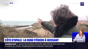 "On a perdu 30 mètres de dune en un an": à Wissant sur la Côte d'Opale, l'érosion gagne du terrain