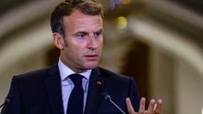 Emmanuel Macron en Irak, le samedi 28 août 2021