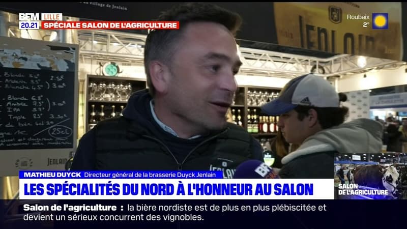 Salon de l'agriculture: la brasserie nordiste Jenlain récompensée par une médaille