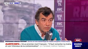 Le professeur Arnaud Fontanet n'a "pas d'inquiétude" concernant la dangerosité du coronavirus dans les colis