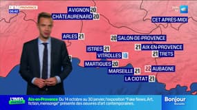Météo Bouches-du-Rhône: un mercredi entre nuages et éclaircies, jusqu'à 21°C à Marseille