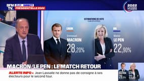 1,2 points d'écart entre Marine Le Pen et Jean-Luc Mélenchon, selon notre estimation à 23h30