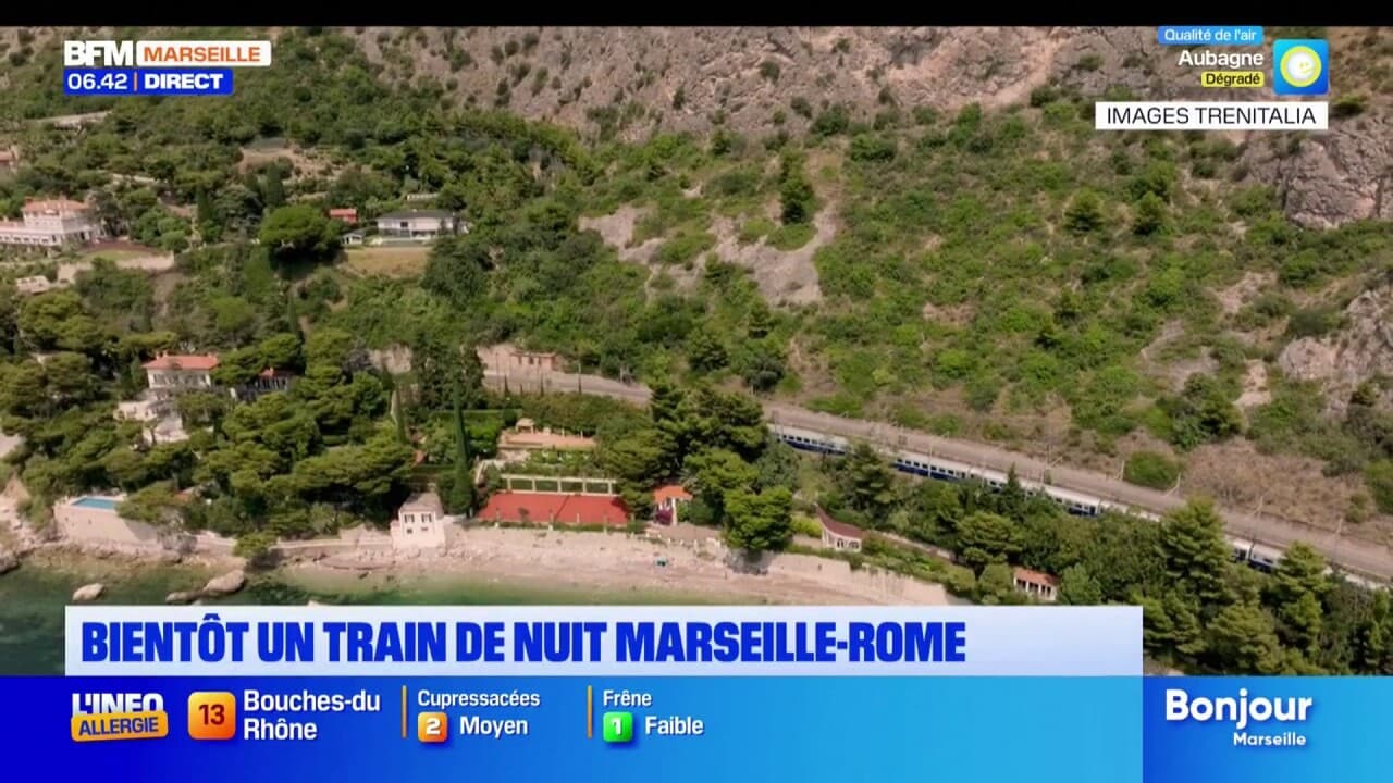 Bientôt un train de nuit marseille-rome