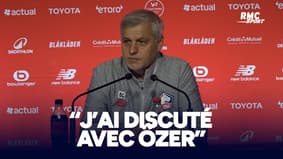 Losc : Özer ? "Je n'ai pas de raison de douter" le défend Genesio
