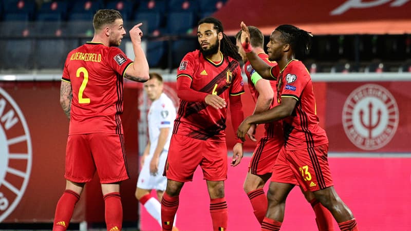 Euro: la liste de la Belgique avec trois joueurs de Ligue 1