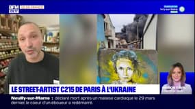 Guerre en Ukraine: l'artiste C215 a peint les murs de Kiev pour dénoncer l'injustice de la guerre
