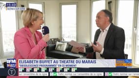 Scènes sur Seine: L'interview d'Elisabeth Buffet, de retour au Théâtre du Marais