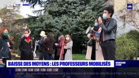 Baisse des moyens : les professeurs mobilisés à Villeurbanne