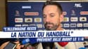 Mondial de handball : "L’Allemagne reste la nation du hand", prévient Gilles avant le ¼ de finale