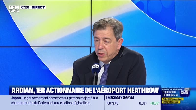 Le monde qui bouge - L'Interview : Ardian, premier actionnaire de l'aéroport d'Heathrow - 21/07