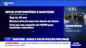 Mort de Naël: la garde à vue du policier a été prolongée