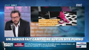 "Quand tu auras fini de te masturber": un Danois fait campagne sur un site porno