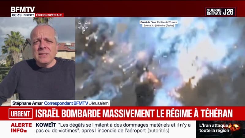 Guerre au Moyen-Orient: l'armée israélienne continue de bombarder Téhéran