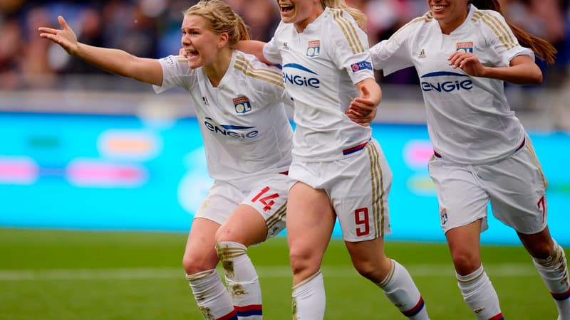 Les joueuses de l'OL