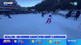 Réallon : un homme sauvé d'un arrêt cardiaque sur les pistes
