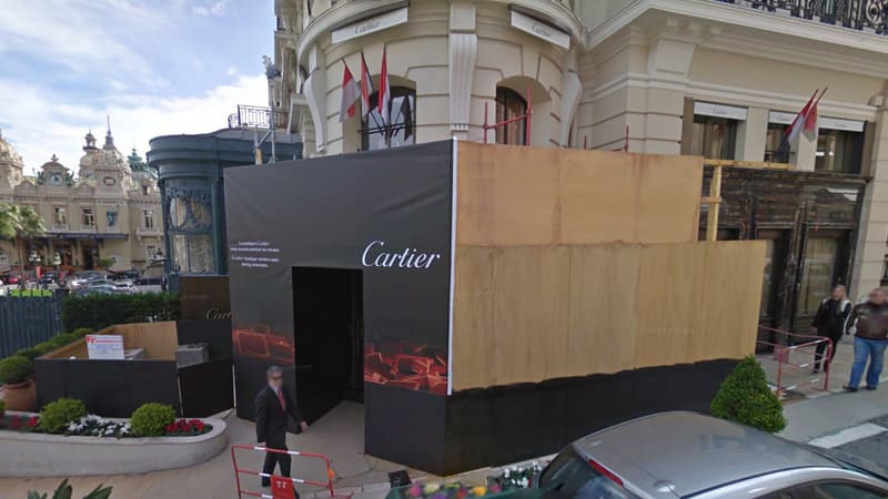 Trois hommes ont pénétré dans la bijouterie Cartier de Monaco avant de prendre la fuite.