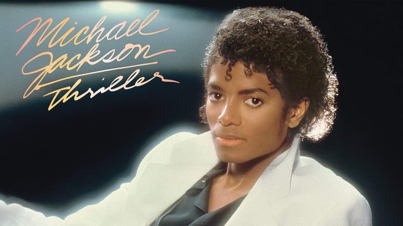 Thriller de Michael Jackson, l'album le plus vendu de l'histoire de la musique avec plus de 51 millions d'exemplaires.
