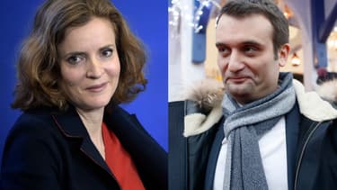 Nathalie Kosciusko-Morizet et Florian Phillippot.