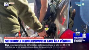 Sisteron: le dernier pompiste face à la pénurie de carburants