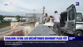 Chaleur/ Lyon : les déchèteries ouvrent plus tôt 