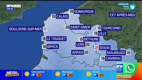 Météo Nord-Pas-de-Calais: des nuages progressifs et un léger vent ce dimanche, jusqu’à 21°C à Douai