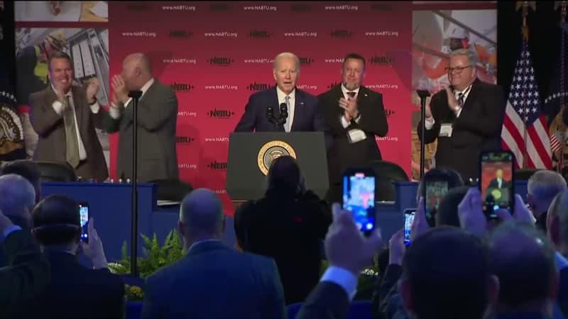 Suivez en direct le discours de Joe Biden après l'annonce de sa candidature à sa réélection