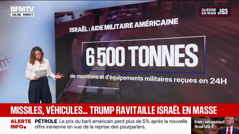 Missiles, véhicules ... Donald Trump continue de fournir une aide militaire à Israël
