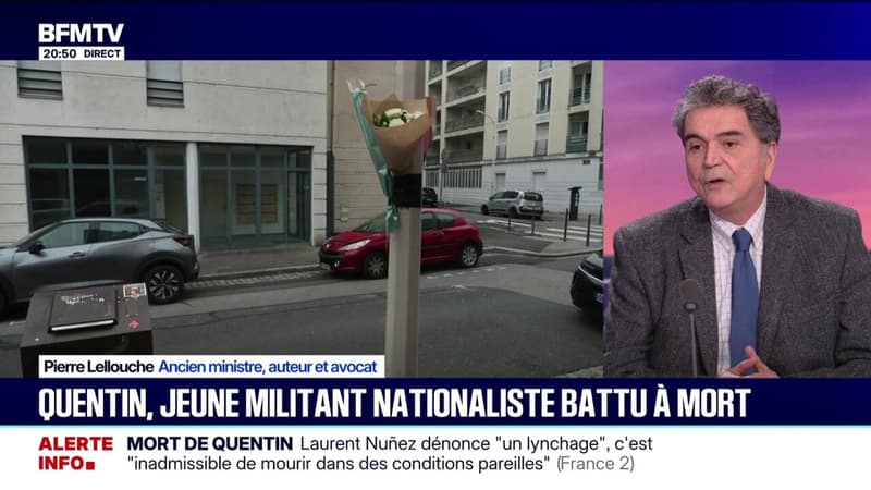 Mort de Quentin à Lyon: "J'en appelle au président de la République de convoquer toutes les forces politiques à l'Élysée de façon à calmer le jeu", explique Pierre Lellouche, ancien ministre