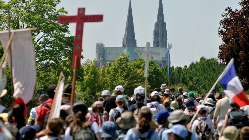 Le pèlerinage de Chartres enregistre une affluence record pour la Pentecôte