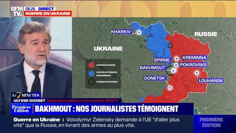 7 MINUTES POUR COMPRENDRE - Ukraine: nos reporters témoignent de l'enfer de Bakhmout dans le Donbass