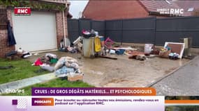 Crues: de gros dégâts matériels et psychologiques