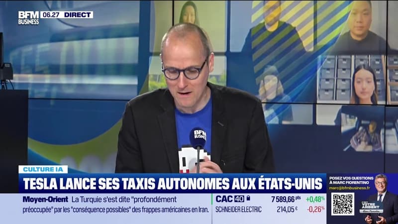 Culture IA : Tesla lance ses taxis autonomes aux États-Unis, par Anthony Morel - 23/06