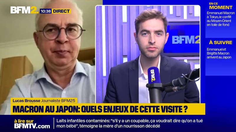"C'est une visite programmée de longue date": que vient faire Emmanuel Macron au Japon ?