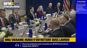 Guerre en Ukraine: Marco Rubio rencontre son homologue Sergueï Lavrov à l'ONU
