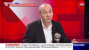 Manifestations spontanées contre la réforme des retraites: Laurent Berger "condamne les violences" et "appelle au calme"