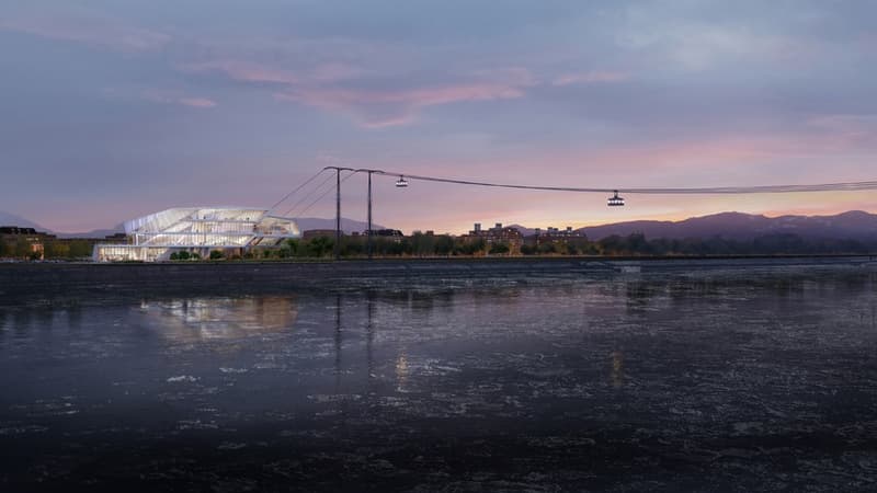 Long de 973 mètres, le futur téléphérique enjambera le fleuve Amour, en permettant de rejoindre l’autre rive du fleuve Amour en moins de 7 minutes.