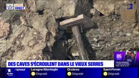 Hautes-Alpes: des caves s'écroulent à Serres, les habitants excédés